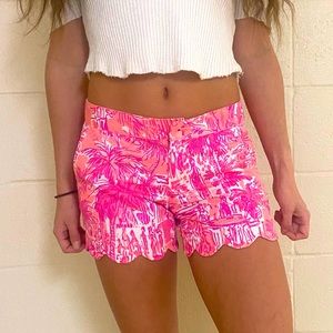 Lily Pulitzer Limited Edition Scalloped Shorts